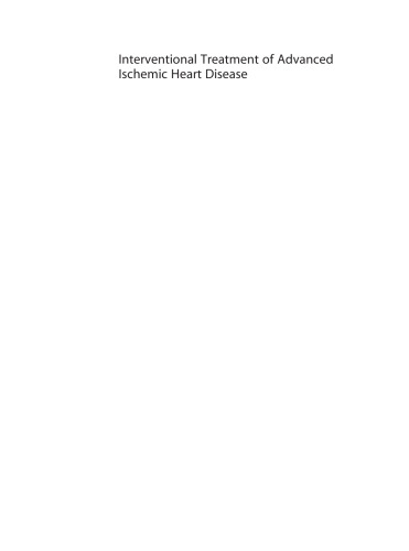 ﻿درمان مداخله ای بیماری قلبی ایسکمیک پیشرفته