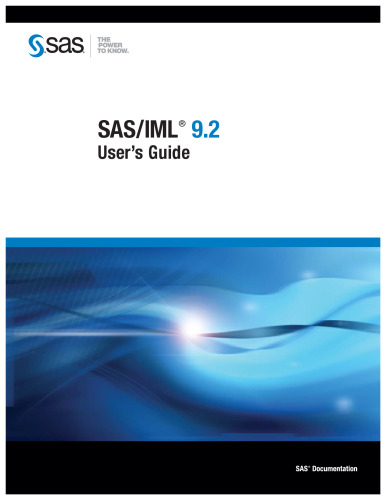 ﻿راهنمای کاربر Sas Iml 9.2