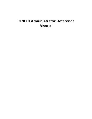 ﻿راهنمای مرجع BIND 9 Administrator