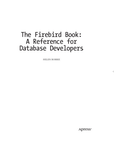 ﻿کتاب Firebird: مرجعی برای توسعه دهندگان پایگاه داده