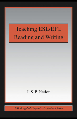 ﻿آموزش خواندن و نوشتن ESL EFL (Esl & Applied Linguistics Professional)