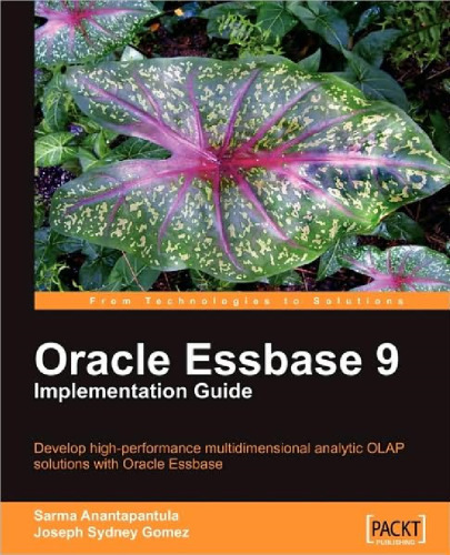 ﻿راهنمای پیاده سازی Oracle Essbase 9