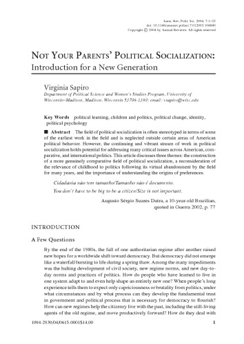 ﻿بررسی سالانه علوم سیاسی (2004، جلد 7)