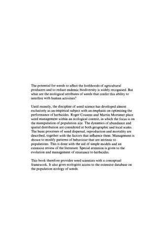 ﻿دینامیک جمعیت علف های هرز