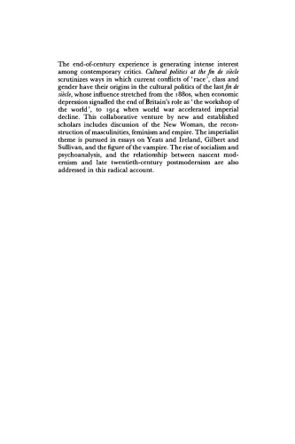 ﻿سیاست فرهنگی در Fin de Siècle