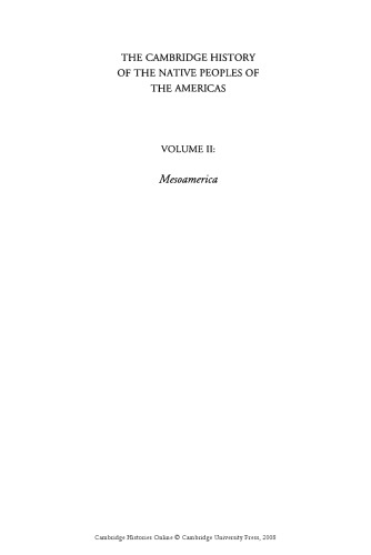﻿تاریخ کمبریج مردمان بومی قاره آمریکا، جلد 2، قسمت 1: آمریکای شمالی