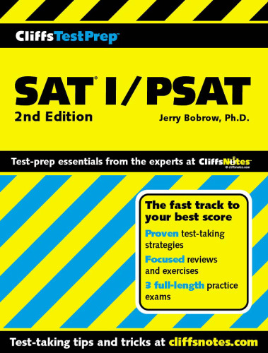 ﻿SAT I PSAT (آمادگی آزمون Cliffs)