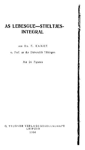 ﻿انتگرال Lebesgue-Stieltjes