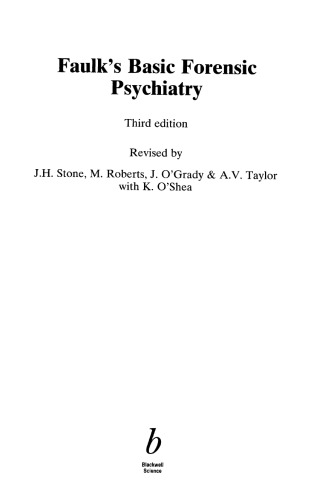 ﻿نسخه سوم روانپزشکی قانونی اساسی فالک