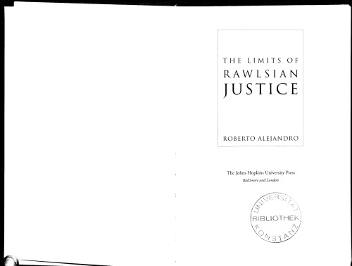 ﻿حدود عدالت رالزی