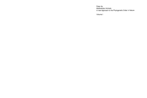 ﻿حیوانات چند سلولی: رویکردی جدید به نظم فیلوژنتیکی در طبیعت