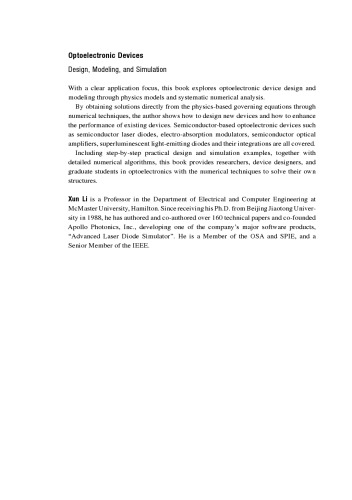 ﻿دستگاه‌های الکترونیک نوری: طراحی، مدل‌سازی و شبیه‌سازی