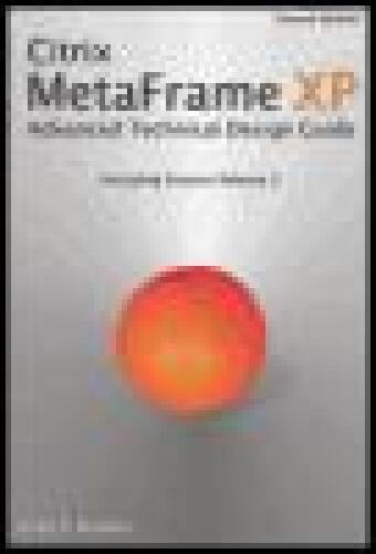 ﻿Citrix MetaFrame XP: راهنمای طراحی فنی پیشرفته، ویرایش دوم