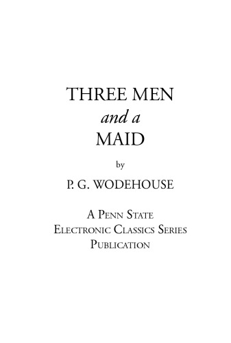 ﻿سه مرد و یک خدمتکار