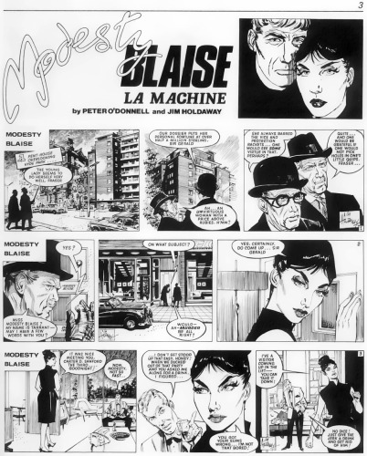 ﻿Modesty Blaise 01 - La Machine
