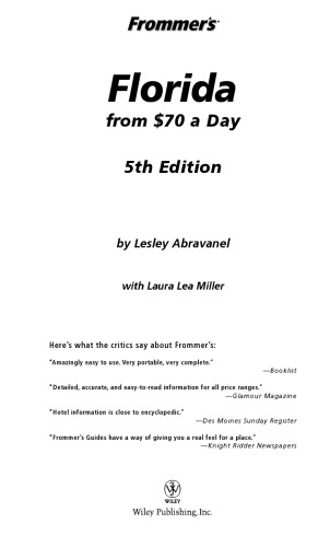 ﻿فلوریدا از Frommer از 70 دلار در روز (روز از روز Frommer)