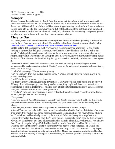 ﻿خیانت شده توسط عشق (Western Lovers: Ranch Rogues #1)