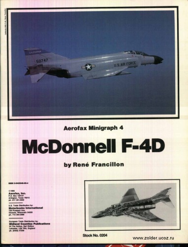 ﻿McDonnell F-4D Phantom II - Aerofax Minigraph 4