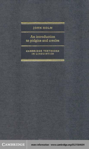 ﻿مقدمه ای بر Pidgins و Creoles ()