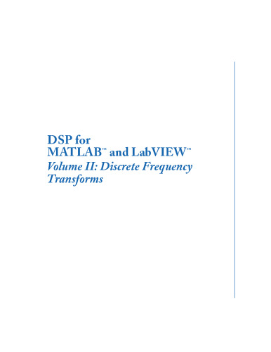 ﻿DSP برای MATLAB و LabVIEW ، جلد دوم: تبدیل فرکانس گسسته