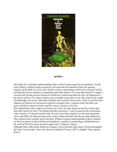 ﻿پیدایش در فضا و زمان; جریان تاریخ کتاب مقدس (تفسیر کتاب مقدس برای افراد غیر روحانی)