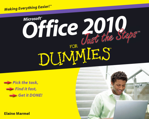 ﻿Office 2010 Just the Steps For Dummies