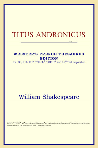 ﻿Titus Andronicus (نسخه اصطلاحنامه فرانسوی وبستر)