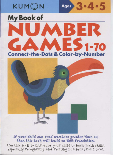 ﻿My Book Of Number Games 1-70 (Kumon Workbooks)
