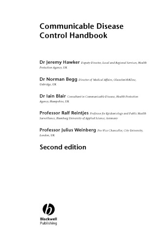 ﻿کتابچه راهنمای کنترل بیماریهای واگیر، ویرایش دوم