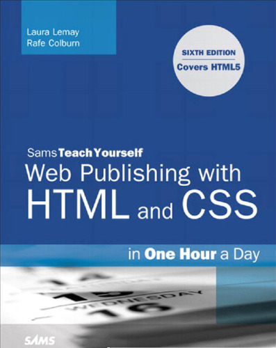 ﻿Sams آموزش انتشار وب با HTML و CSS در یک ساعت در روز (نسخه ششم)