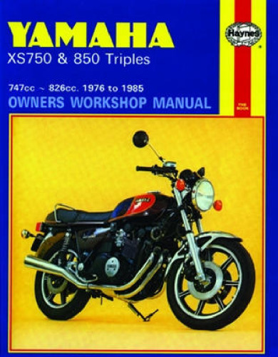 ﻿یاماها XS750 و 850 Triple ، 1976-85 (کتابچه راهنمای کارگاه صاحبان)