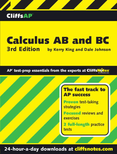 ﻿حساب دیفرانسیل و انتگرال AB و BC (Cliffs AP)