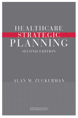 ﻿برنامه ریزی استراتژیک مراقبت های بهداشتی، ویرایش دوم