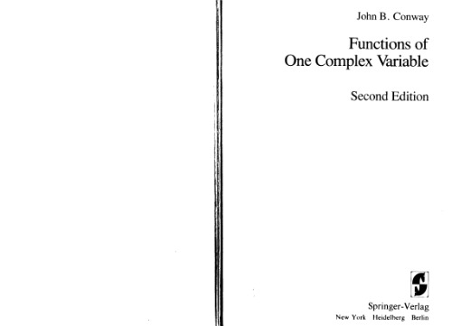 ﻿توابع یک متغیر پیچیده