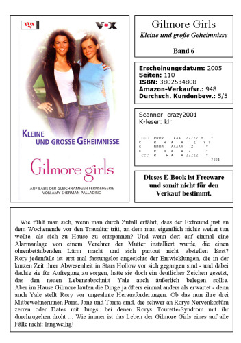 ﻿Gilmore Girls 6. رازهای کوچک و بزرگ.