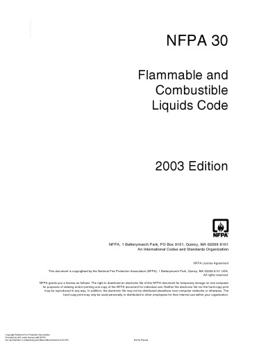 ﻿کتابچه راهنمای کد مایعات قابل اشتعال و احتراق (کتاب راهنمای کد مایعات قابل اشتعال و احتراق)