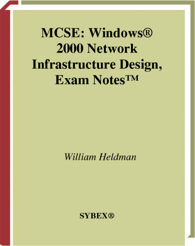 ﻿MCSE: نکات امتحانی طراحی زیرساخت شبکه ویندوز 2000