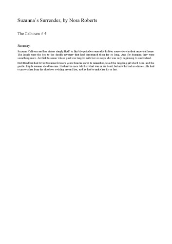 ﻿تسلیم سوزانا (زنان کالهون، کتاب 4)