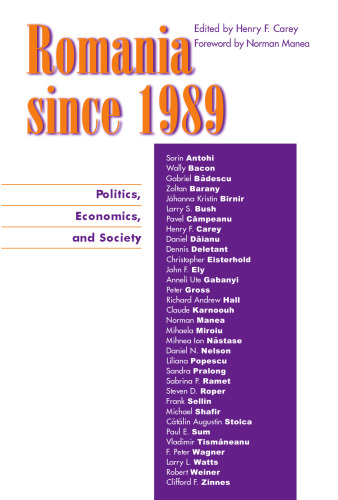 ﻿رومانی از سال 1989: سیاست، اقتصاد و جامعه
