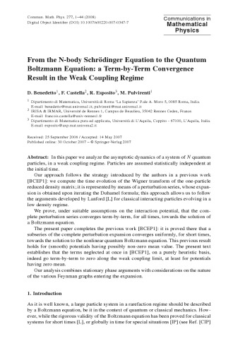 ﻿ارتباطات در ریاضی فیزیک - جلد 277