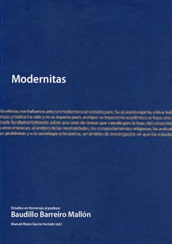﻿Modernitas: مطالعاتی در ادای احترام به پروفسور Baudilio Barreiro Mallón