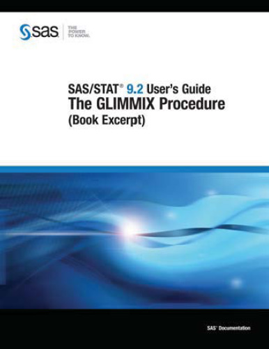 ﻿راهنمای کاربر SAS STAT 9.2: رویه GLIMMIX (گزیده کتاب)