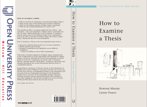 ﻿نحوه بررسی پایان نامه (انجمن تحقیقات آموزش عالی)