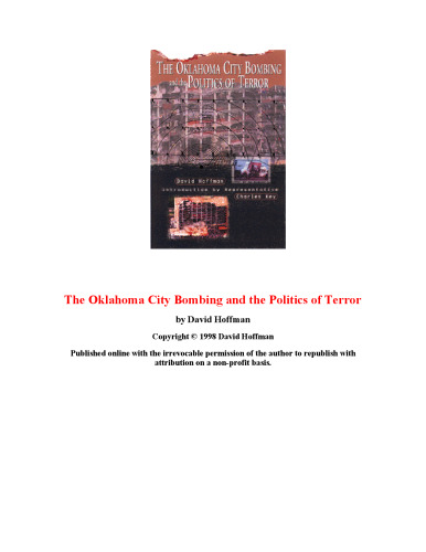 ﻿بمب گذاری در اوکلاهما سیتی و سیاست ترور