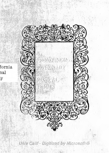 ﻿فرهنگ لغت تلفظ کننده اصطلاحات موسیقی،