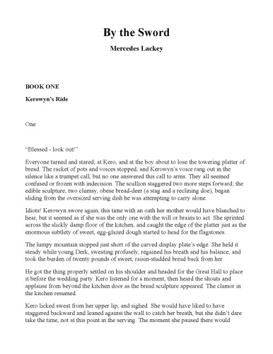 ﻿توسط شمشیر (داستان کروین)