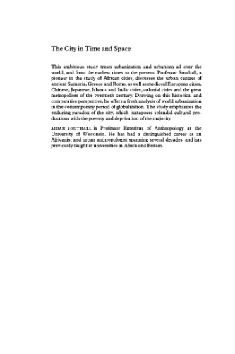 ﻿شهر در زمان و مکان