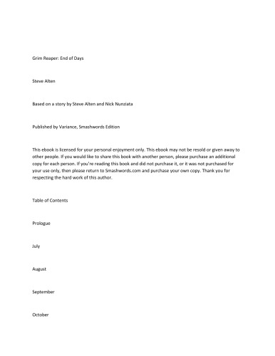 ﻿Grim Reaper: پایان روزها