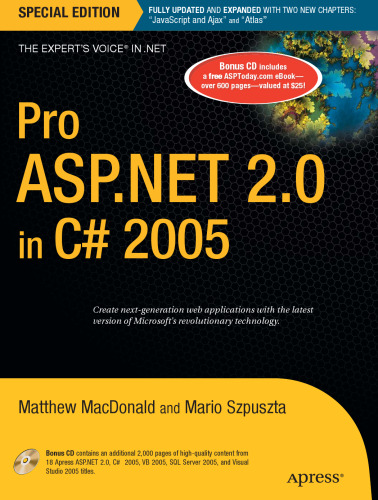 ﻿Pro ASP.NET 2.0 در سی شارپ 2005