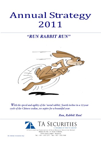 ﻿استراتژی سالانه 2011 - Run Rabbit Run